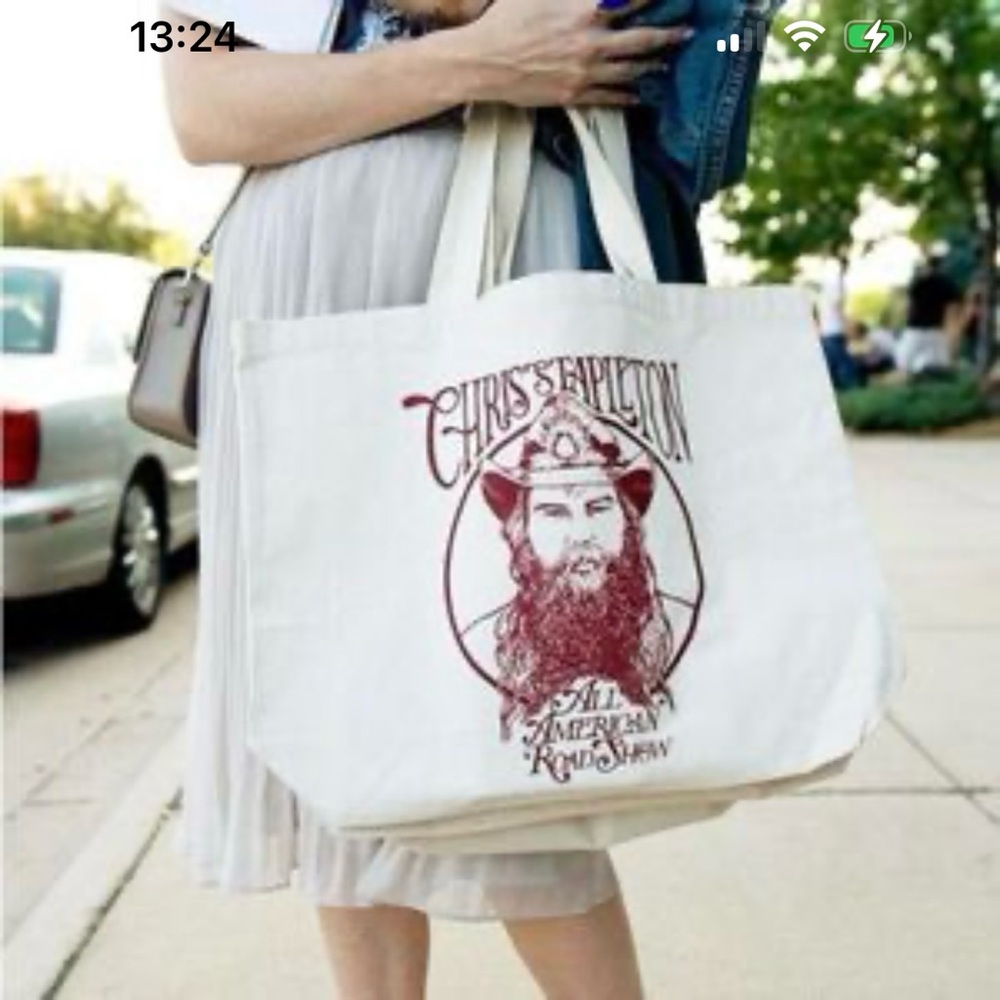 Chris Stapleton tour tote brand new